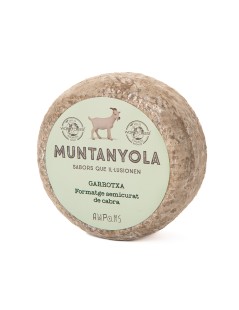 GARROTXA. QUESO DE CABRA SEMICURADO. CUÑA 150 gr